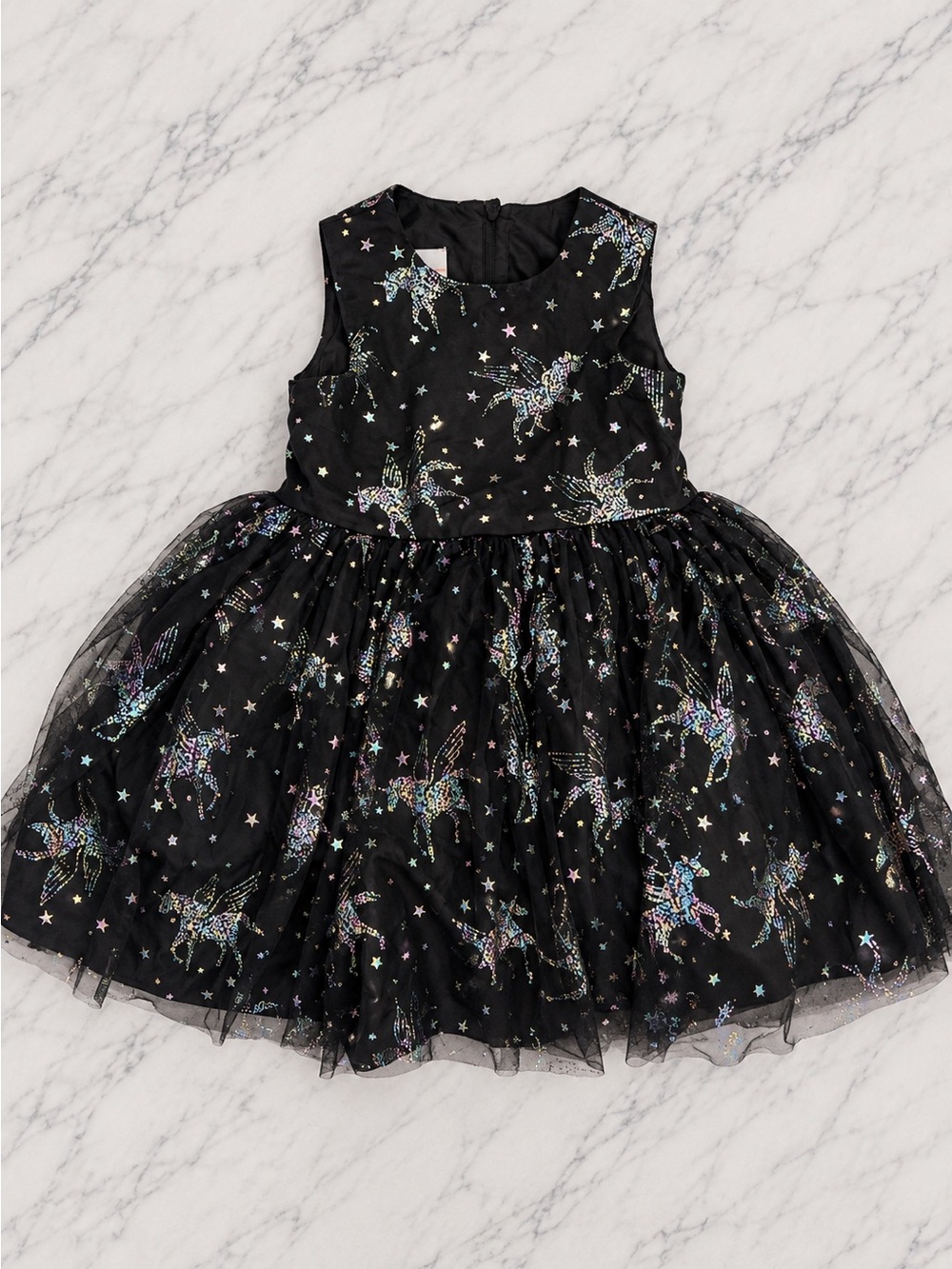 Pastourelle Pippa & Julie Unicorn Tulle Party Dress 2T